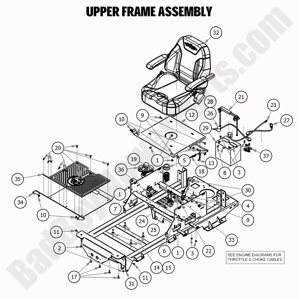 2020 Maverick - Upper Frame Assembly